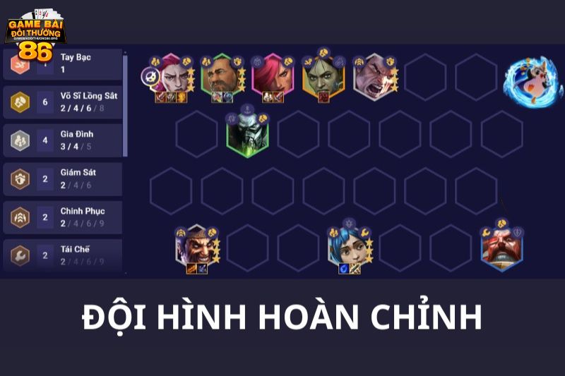 đội hình gia đình dtcl