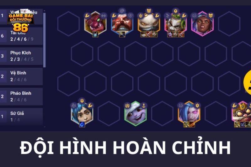 đội hình tái chế dtcl