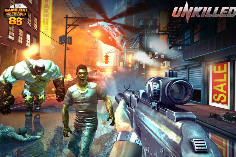 game bắn zombie 2 người