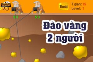 game đào vàng 2 người